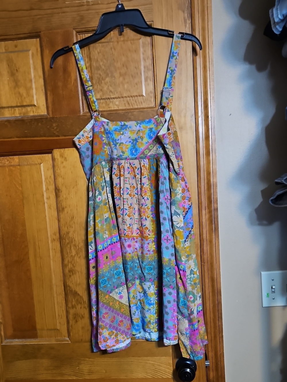 Natural Life Folk Flower Pathwork Mini Dress-NWT - Picture 6 of 11